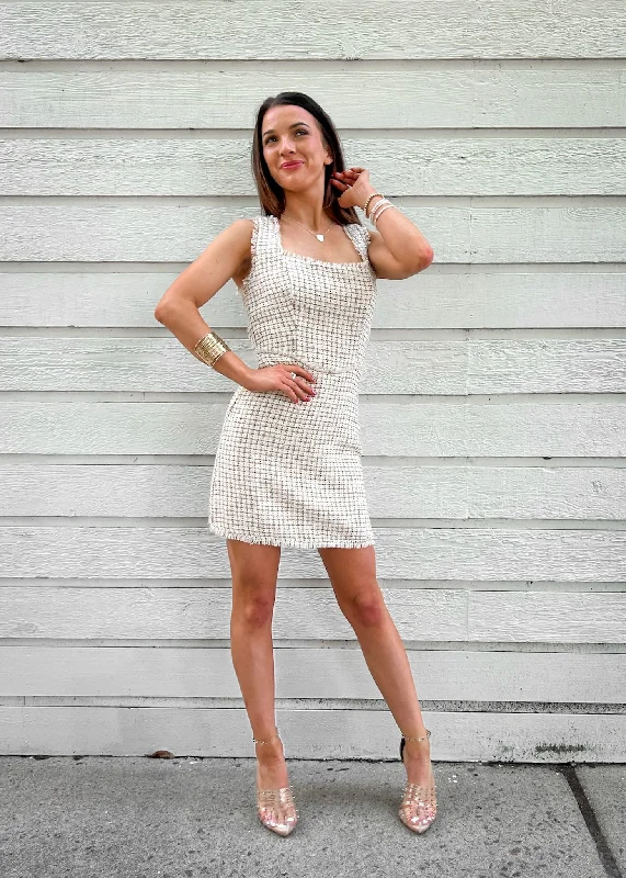 CORNELIA MINI DRESS Fashionable Mini Dress with Slits