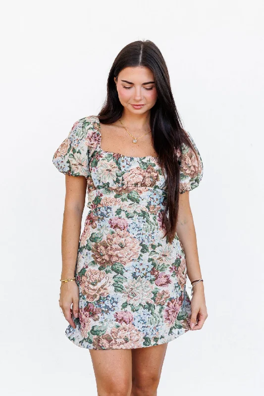 PENELOPE MINI DRESS Cozy Satin Mini Dress