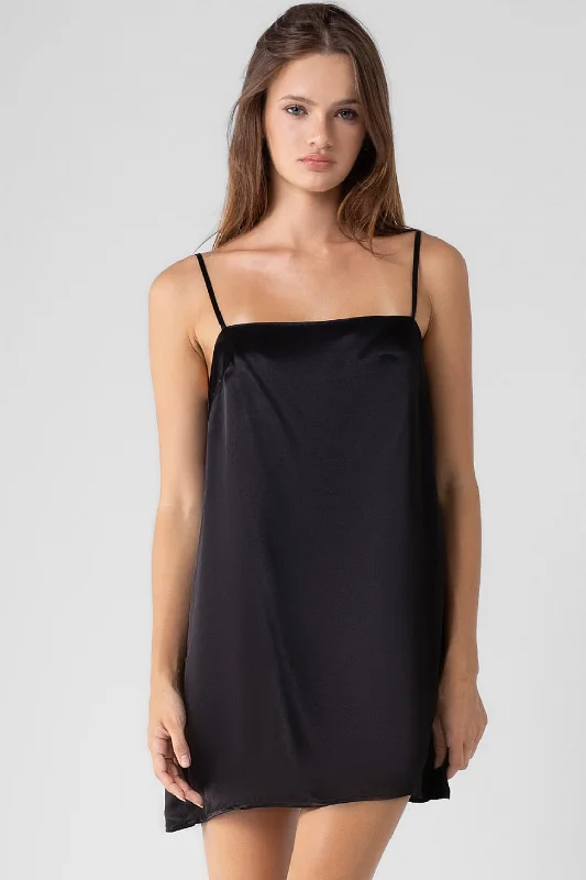 Silk Cami Mini Dress Fashionable Lace Mini Dress