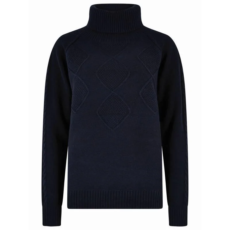 Dubarry Belleek Ladies Roll Neck Jumper - Navy Fleece Fabric Down Fabric Feather Fabric Dubarry Belleek Ladies Roll Neck Jumper - Navy Fleece Fabric Down Fabric Feather Fabric