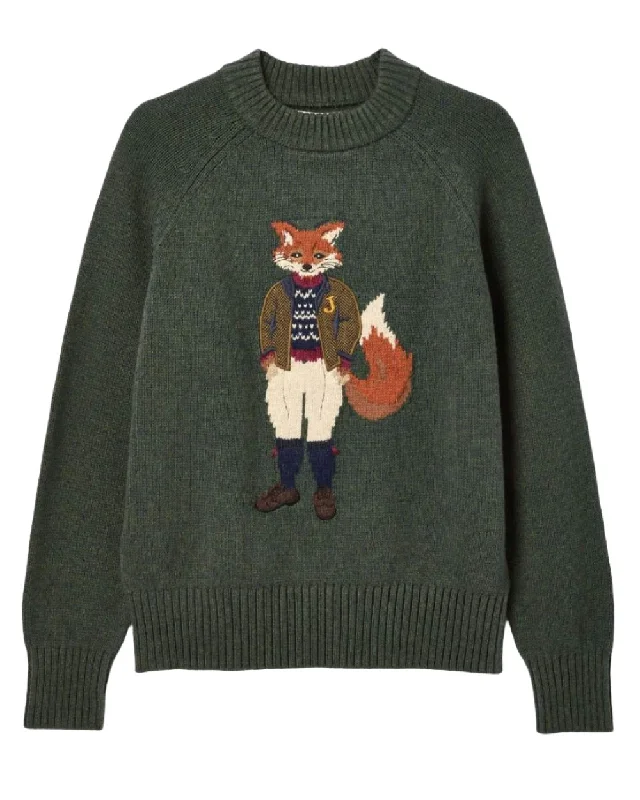 Joules Jonty Intarsia Knit Jumper Chenille Fabric Brocade Fabric Lace Fabric