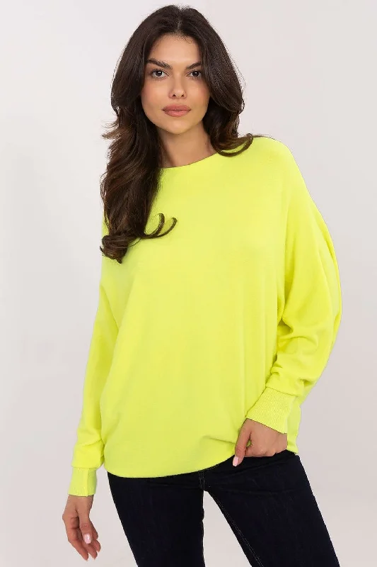 Jumper Italy Moda Boxy Sweater Fitted Sweater A-Line