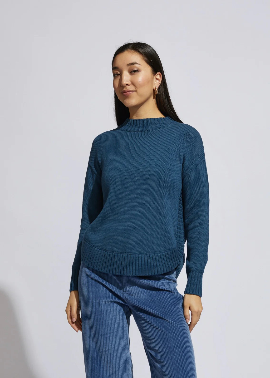 LD & CO - Chunky Cotton Jumper Elemental | LC616 Satin Fabric Silk Fabric Chiffon Fabric LD & CO - Chunky Cotton Jumper Elemental | LC616 Satin Fabric Silk Fabric Chiffon Fabric