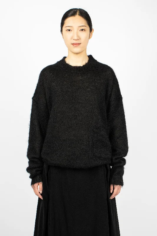 Mohsil Jumper Black Elegant Classic Vintage