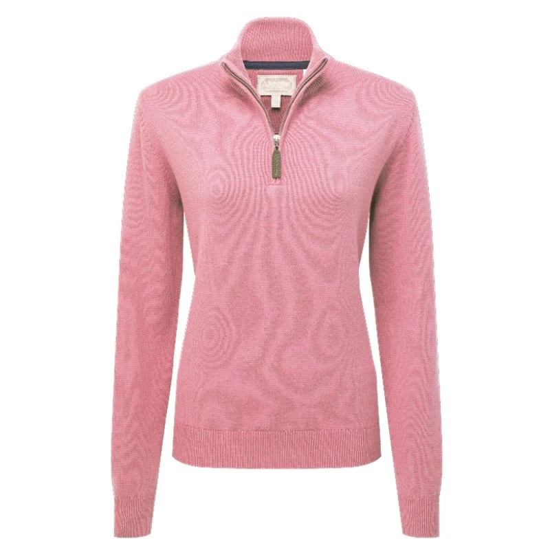 Schoffel Pateley Ladies Jumper - Dusky Pink Sweater Knitwear Pullover