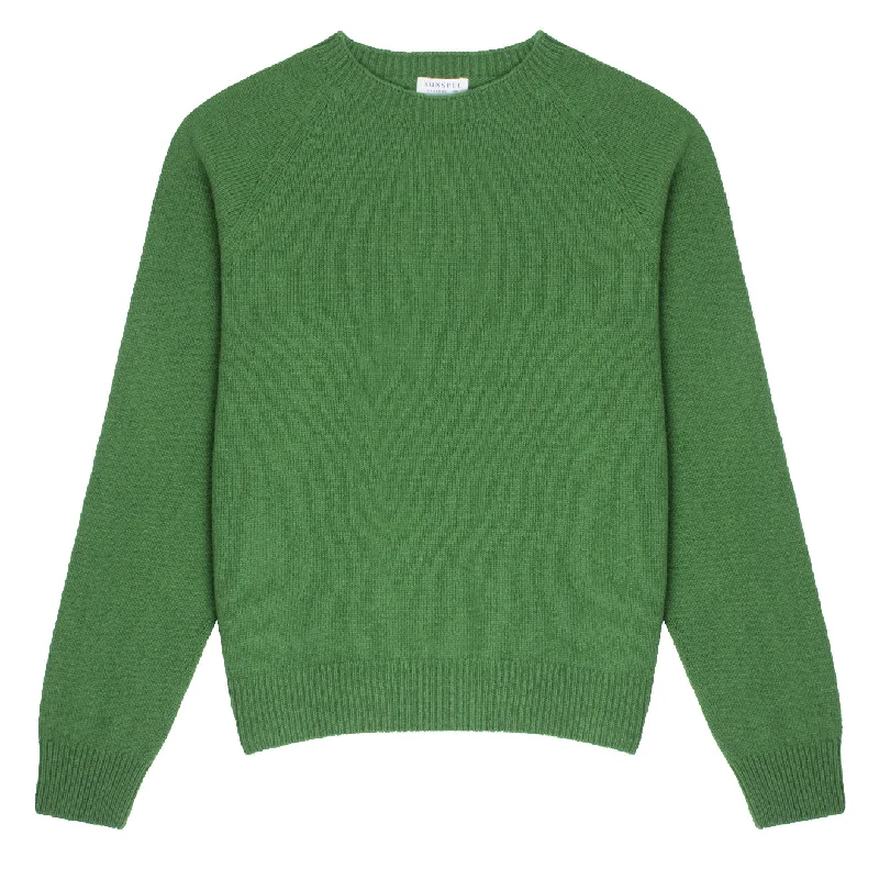 Sunspel Womens Lambswool Crew Neck Jumper Bright Green Boat Neck Shawl Collar Notched Collar Sunspel Womens Lambswool Crew Neck Jumper Bright Green Boat Neck Shawl Collar Notched Collar