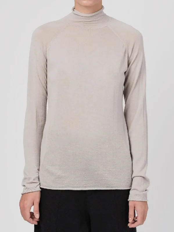 JUMPER Turtle Neck Boat Neck Asymmetrical Neck