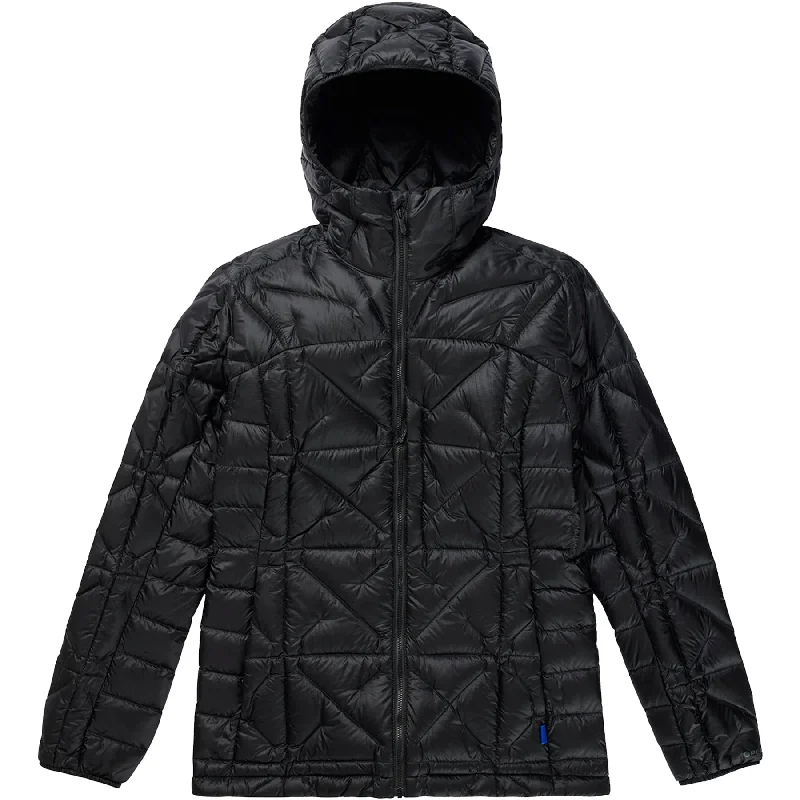 Burton Womens AK Baker Down Hooded Insulator Zip Hoodie Drawstring Kangaroo Pocket