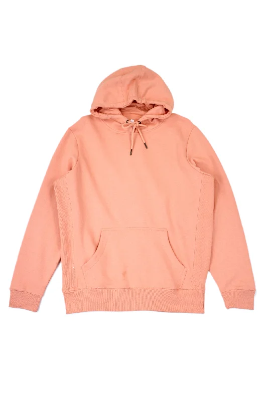 Original Favorites - Organic Cotton Hoody Hoodie with Button Placket Classic Preppy
