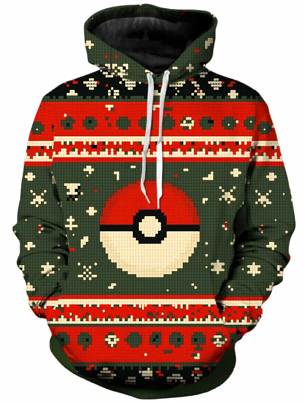 Poké Fam Unisex Hoodie Hoodie with Oversized Fit Loose Comfortable
