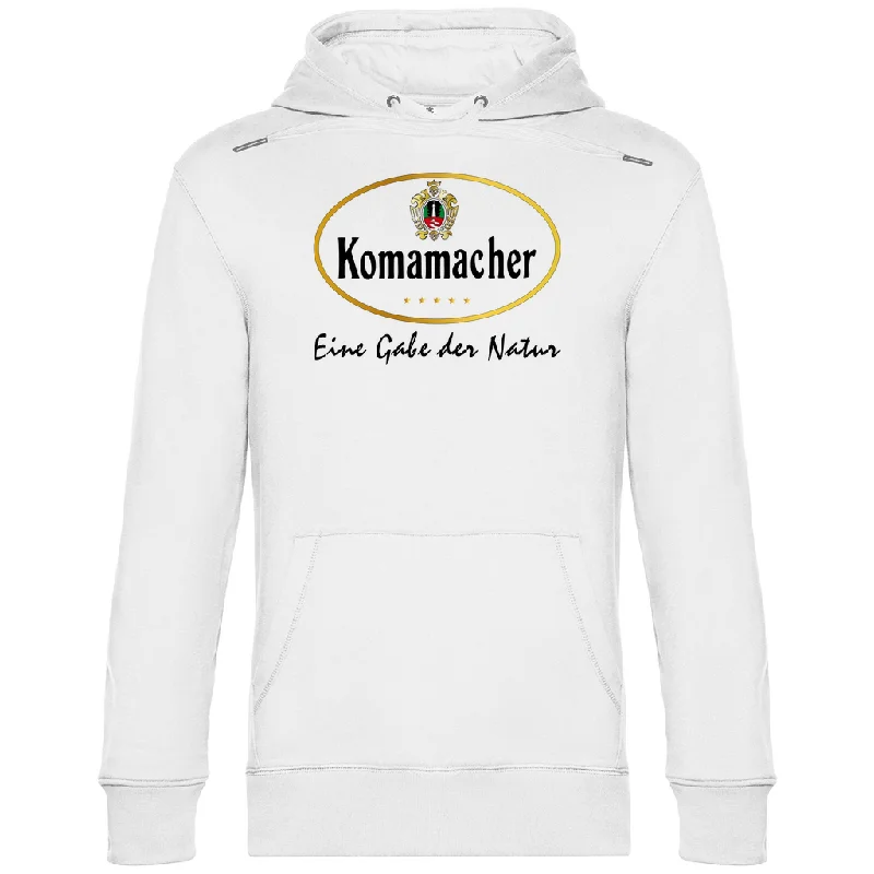 Premium Hoodie "Komamacher" Hoodie with High Neck Warm Protective