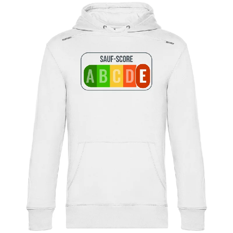 Premium Hoodie "Sauf-Score" Hoodie with Drawstring Waist Adjustable Fitted
