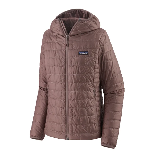 Women's Nano Puff Hoody Hoodie with Slim Fit Tailored Modern