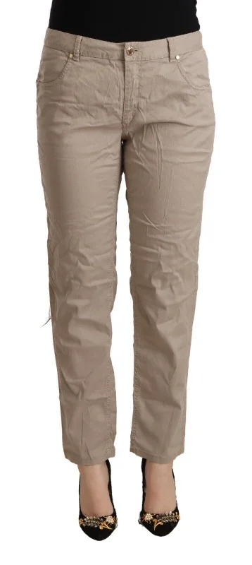 Acht  Tencel Mid Waist Tape Casual Women's Pants Cozy Jogger Leggings