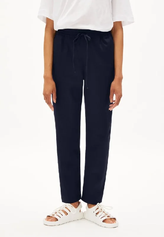 W's Danyaa Pants - Regular Fit - Organic Cotton Cozy Knit Pants