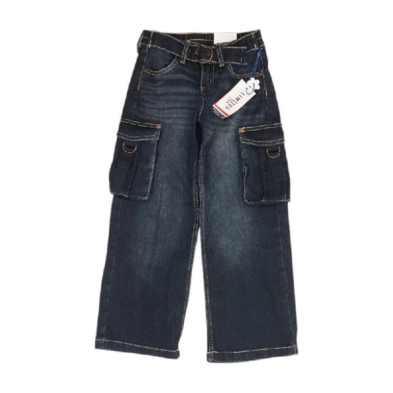 Blue Solid Jeans Fashionable Mom Jeans