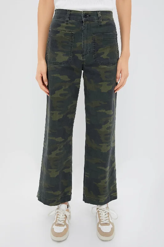 Camo Sailor Pant Casual Yoga Pants