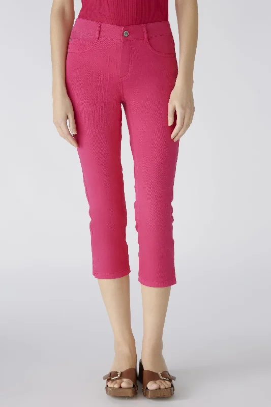 Cropped Pants Relaxed Lounge Trousers