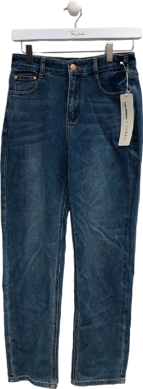 Goelia Blue Denim Jeans UK 6 Elegant Skinny Leg Jeans