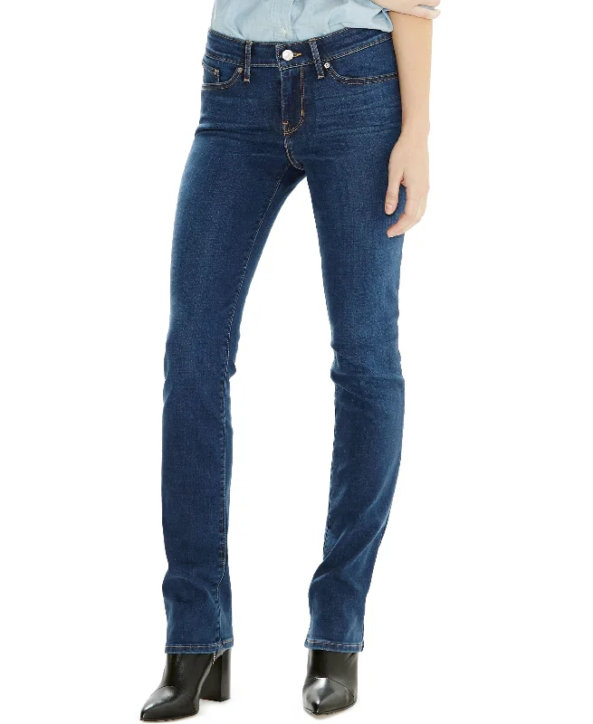 Levi's 712 Slim-Fit Jeans, Runoff Wash Stylish Paperbag Waist Denim