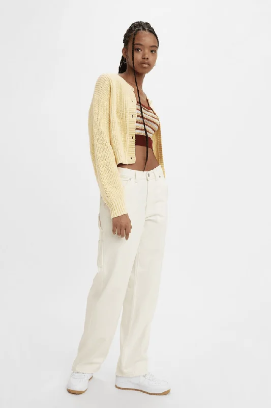LEVI'S DAD UTILITY PANT - WHITE RINSE Fashionable Sporty Pants