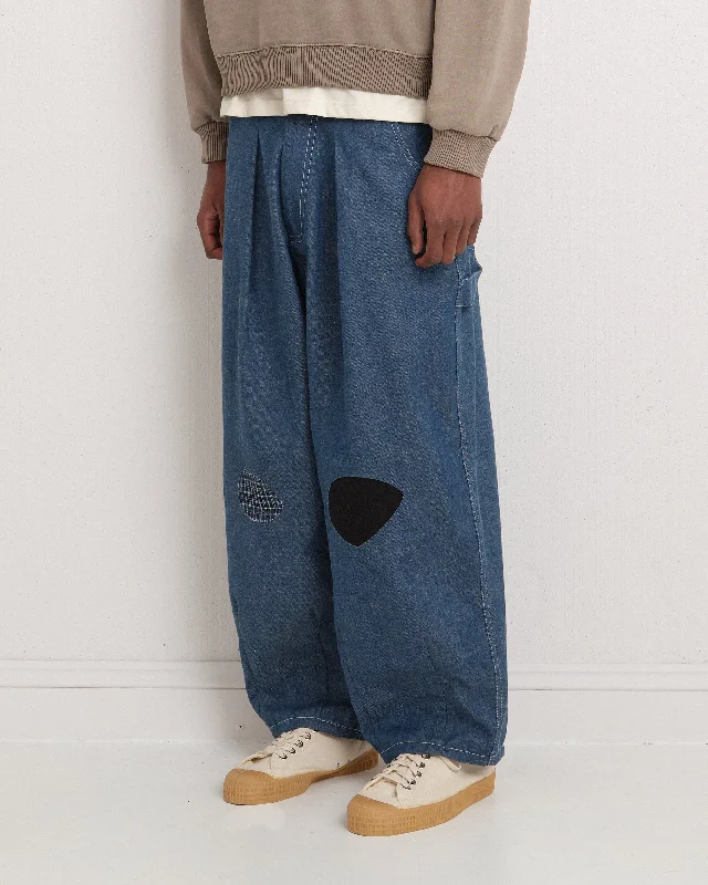 Lush Carpenter Pants - Indigo Denim Scarecrow Elegant Dress Pants