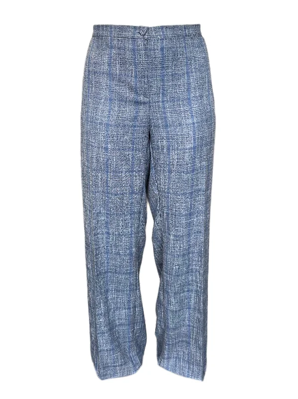 Marina Rinaldi Women's Grey Renata Straight Pants NWT Comfy Athletic Pants