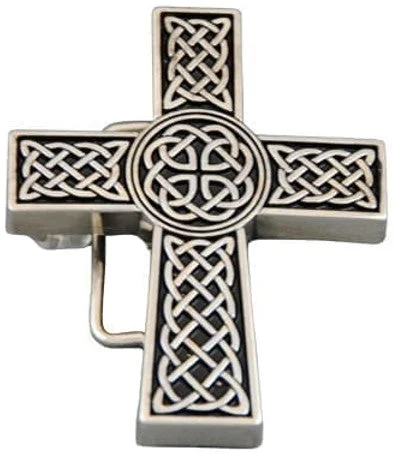 Pant Belt Buckle - Celtic Cross High-Waist Yoga Pants