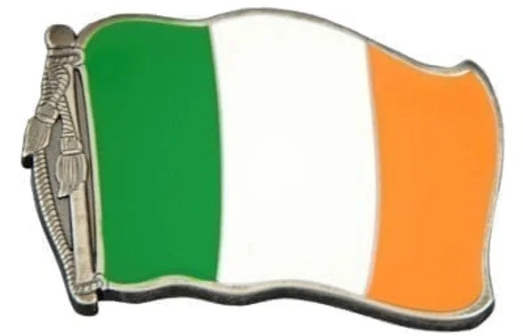 Pant Belt Buckle - Irish Flag with Bottle Opener Slim Fit Casual Pants