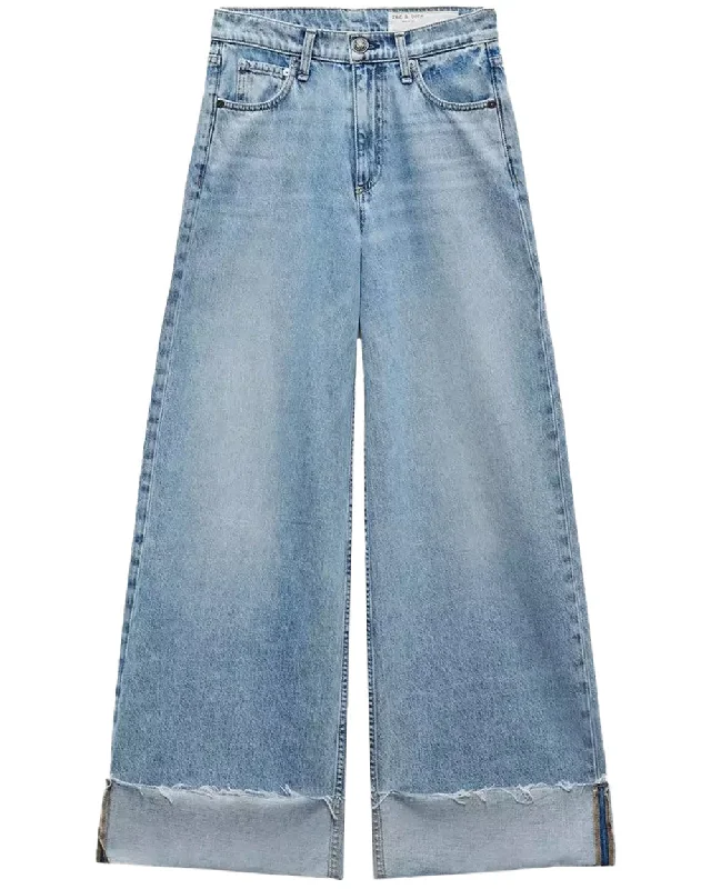 Sofie Crop Cuffed Jean in Mari Casual High-Waisted Bootcut Jeans