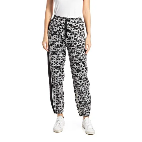 Replay W8058 52544 Ladies Pants Lightweight Linen Pants