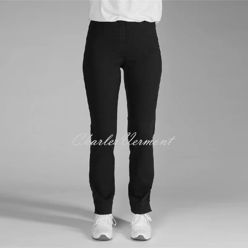 Robell Marie Full Length Jean 51639-5448-90 (Black Denim) Stylish Bootcut Denim Jeans