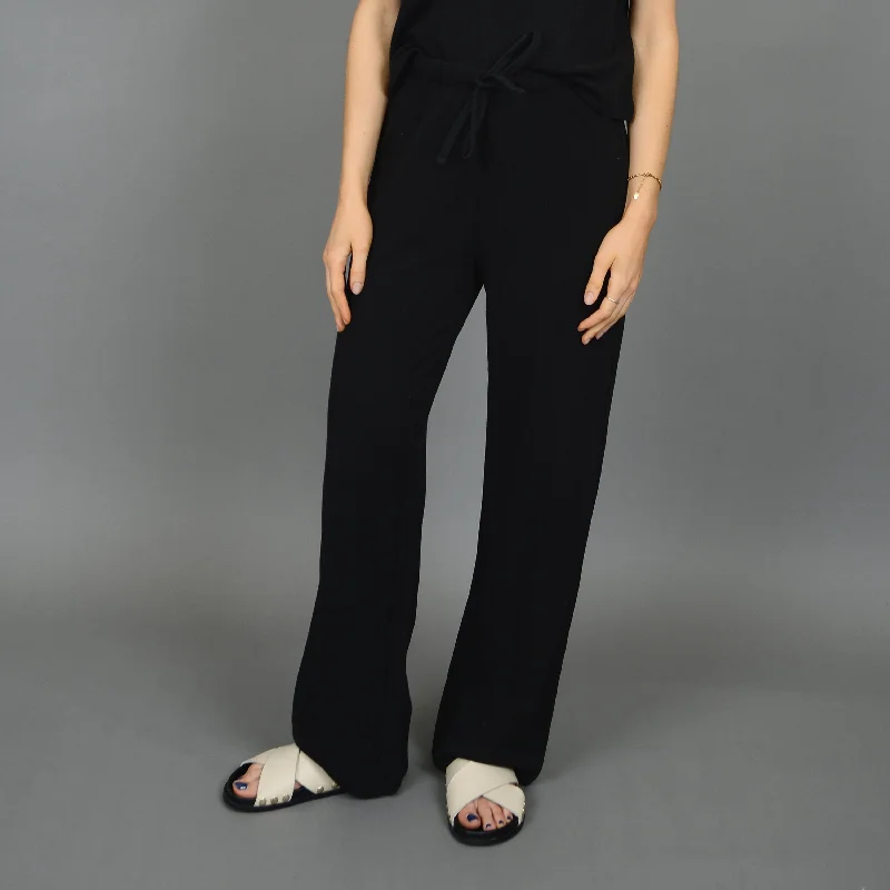 Popola Slub Terry Pants Trendy Printed Pants