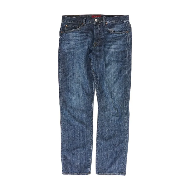 Solid Regular Jeans Trendy Wide-Leg High-Waist Denim