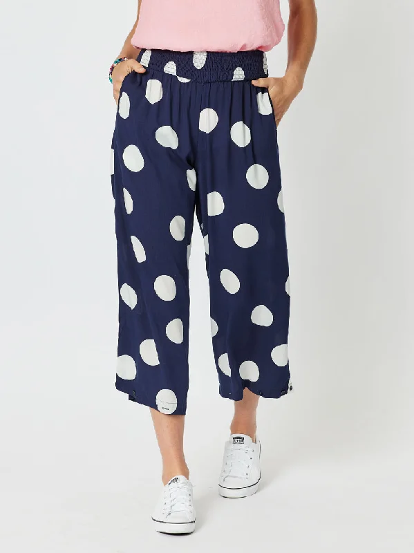 Spot The Pant - Navy Comfortable Cargo Pants