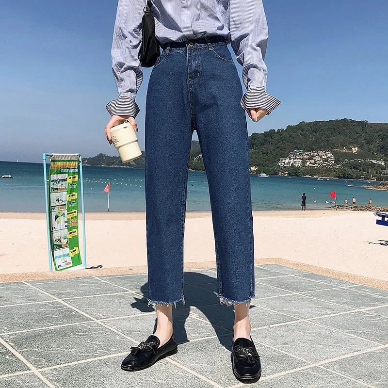Vintage High Waist Pants Casual Yoga Pants