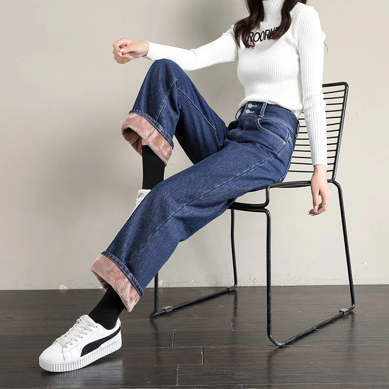 Women Velvet Cargo Pants Relaxed Casual Leggings
