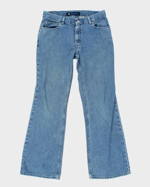 Y2k 00s Levi's L2 Flare Jeans - W32 L32 Chic Dark-Wash Skinny Jeans