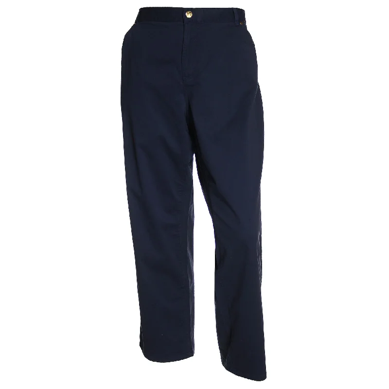 Charter Club Blue Modern Fit Slim Leg Pants Lightweight Jogger Pants