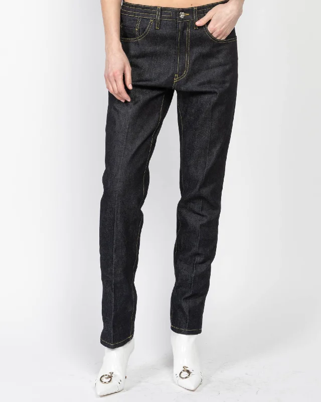 Slim Denim Pants Stylish Casual Pants