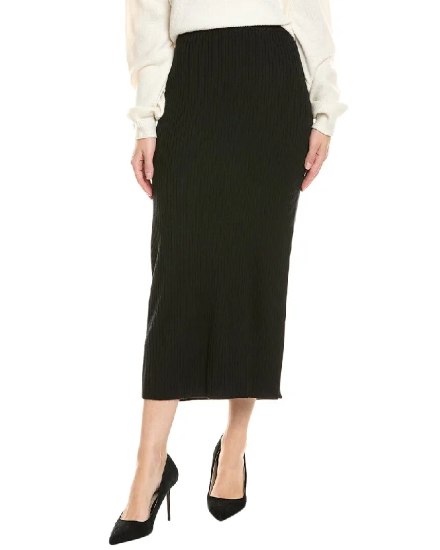 Eileen Fisher Wool Pencil Skirt velvet skirt sumptuous
