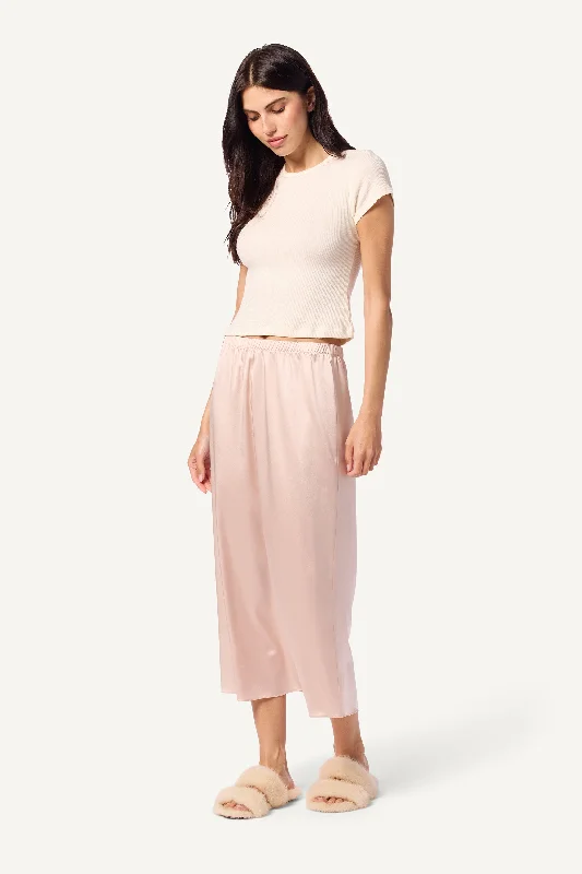 HEDY SIK SKIRT | LUNAR low waist skirt