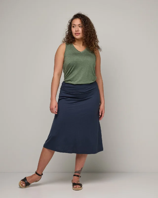 Helena Midi Skirt lightweight skirt design
