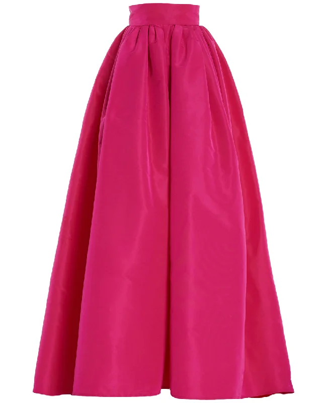 Berry Ball Skirt leather skirt sleek