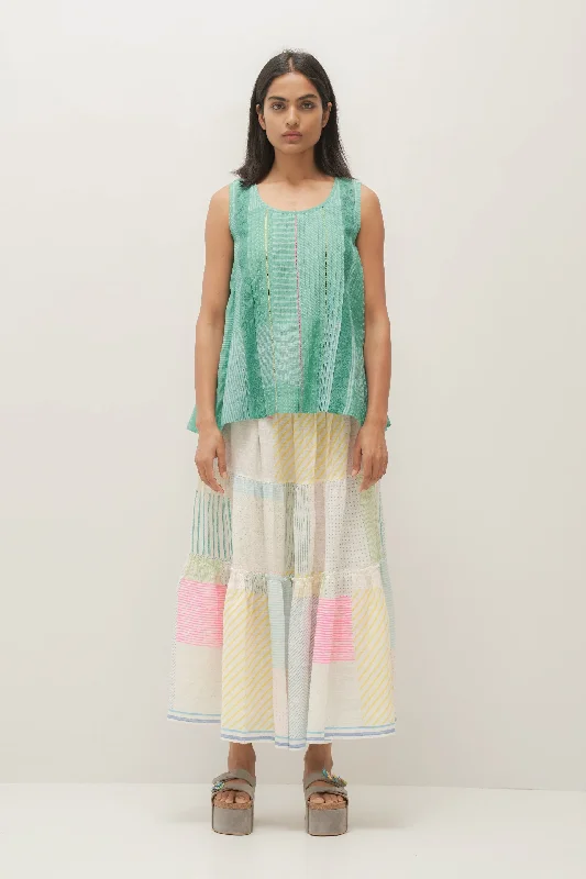 LARCH SKIRT high waist skirt