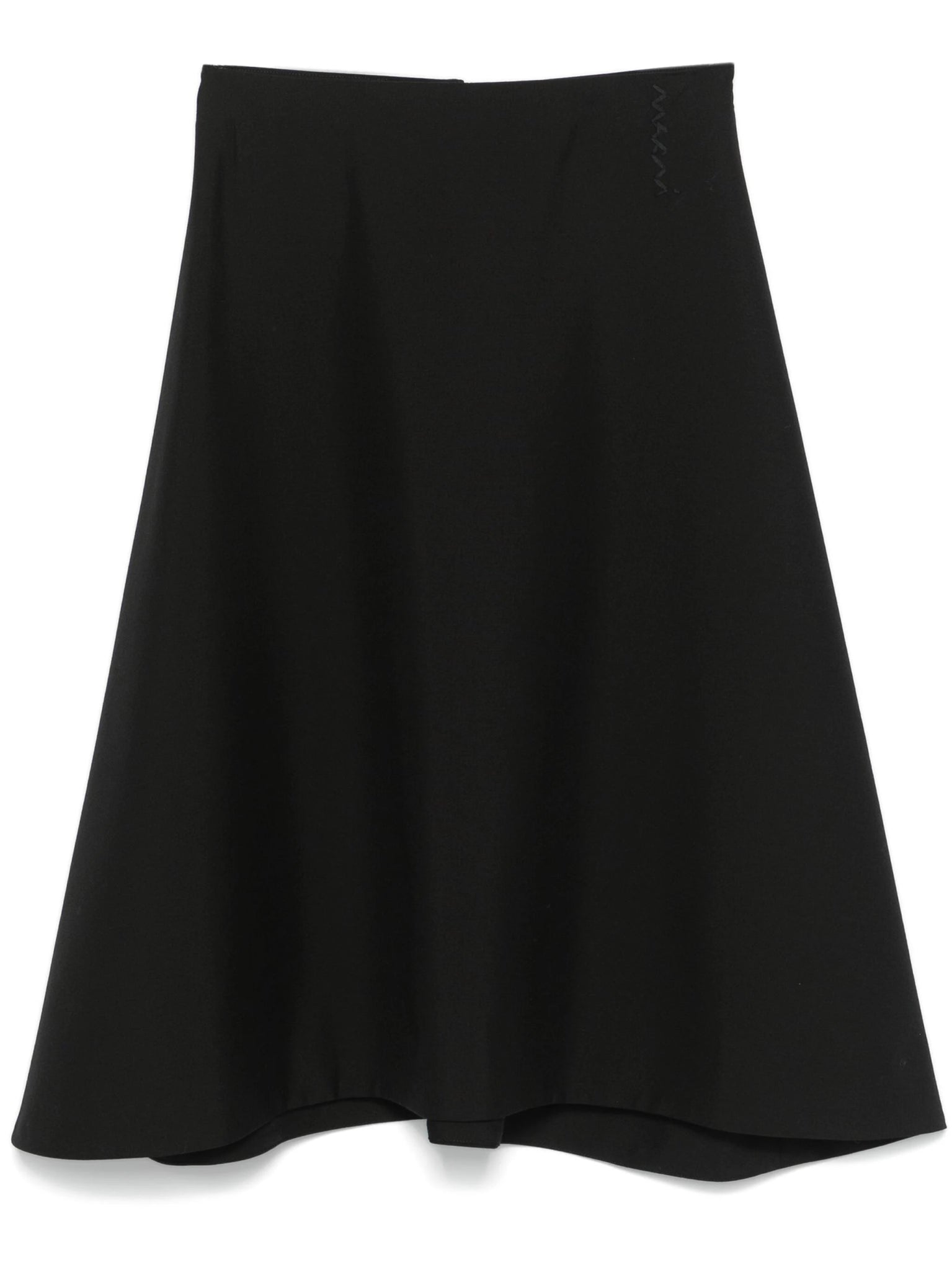 virgin-wool midi skirt corduroy skirt comfortable