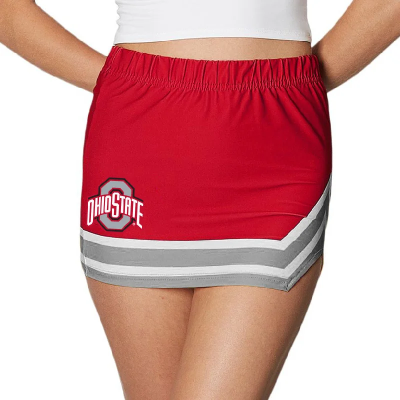 Ohio State OSU Buckeyes Game Day Skirt velvet skirt sumptuous