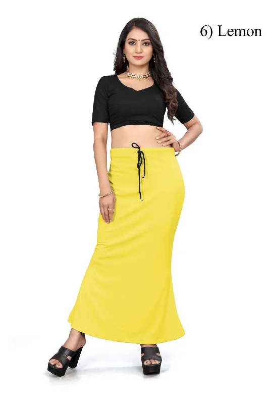 Stretchable Shapewear Petticoat (Underskirt) button skirt front