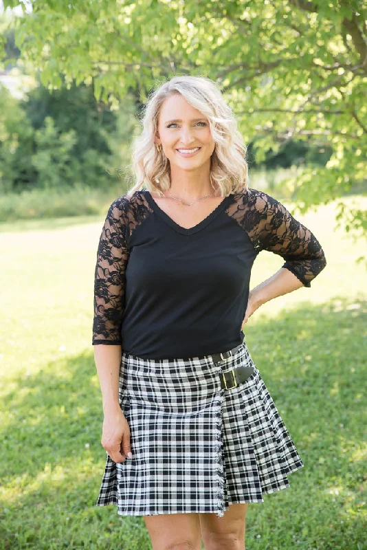 Rock This Town Skirt lace skirt feminine