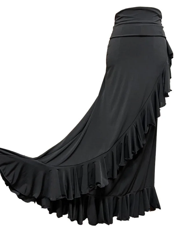 Valoria skirt elastic waist skirt